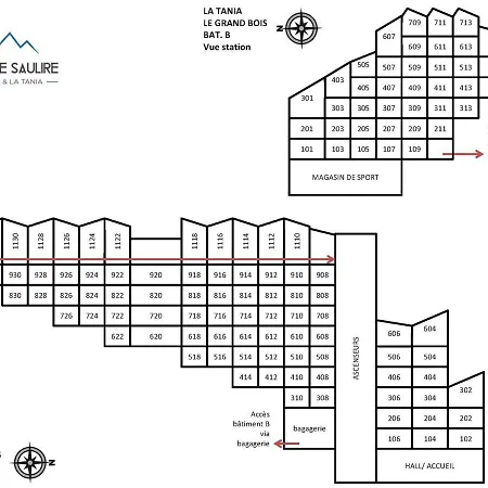 2 Pièces à La Tania, Skis Aux Pieds - 4 Pers, Balcon, Proche Commerces Et Esf - Fr-1-182a-21 Appartement