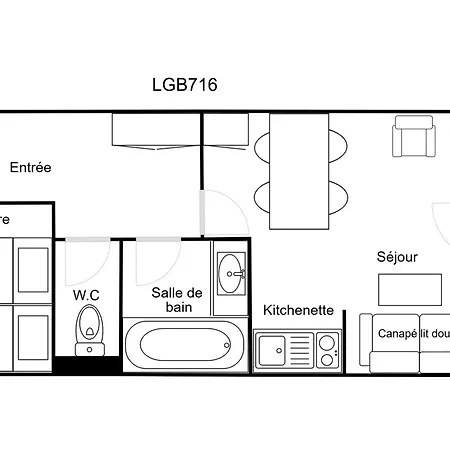 Confortable 2 Pieces, Skis Aux Pieds, Proche Commerces - Fr-1-182a-21 *