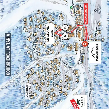 Appartement 2 Pièces à La Tania, Skis Aux Pieds - 4 Pers, Balcon, Proche Commerces Et Esf - Fr-1-182a-21
